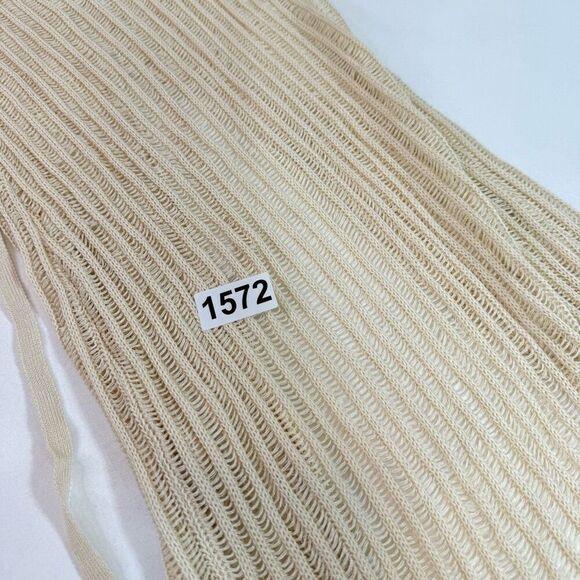 Unbranded Dress Womens XS Cream Crochet Adjustable Straps Maxi Cottagecore - Picture 6 of 8